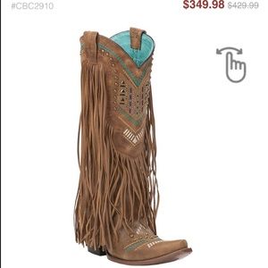 Vintage Corral Fringe Boots